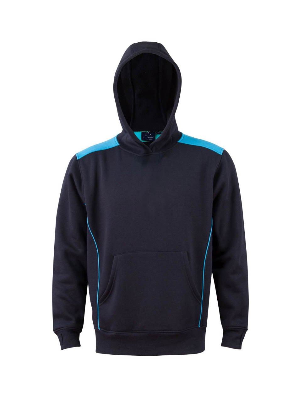 Kids Croxton Fleece Contrast Closed-Front Hoodie