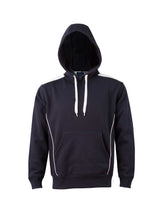 Unisex Fleece Contrast Closed-Front Hoodie