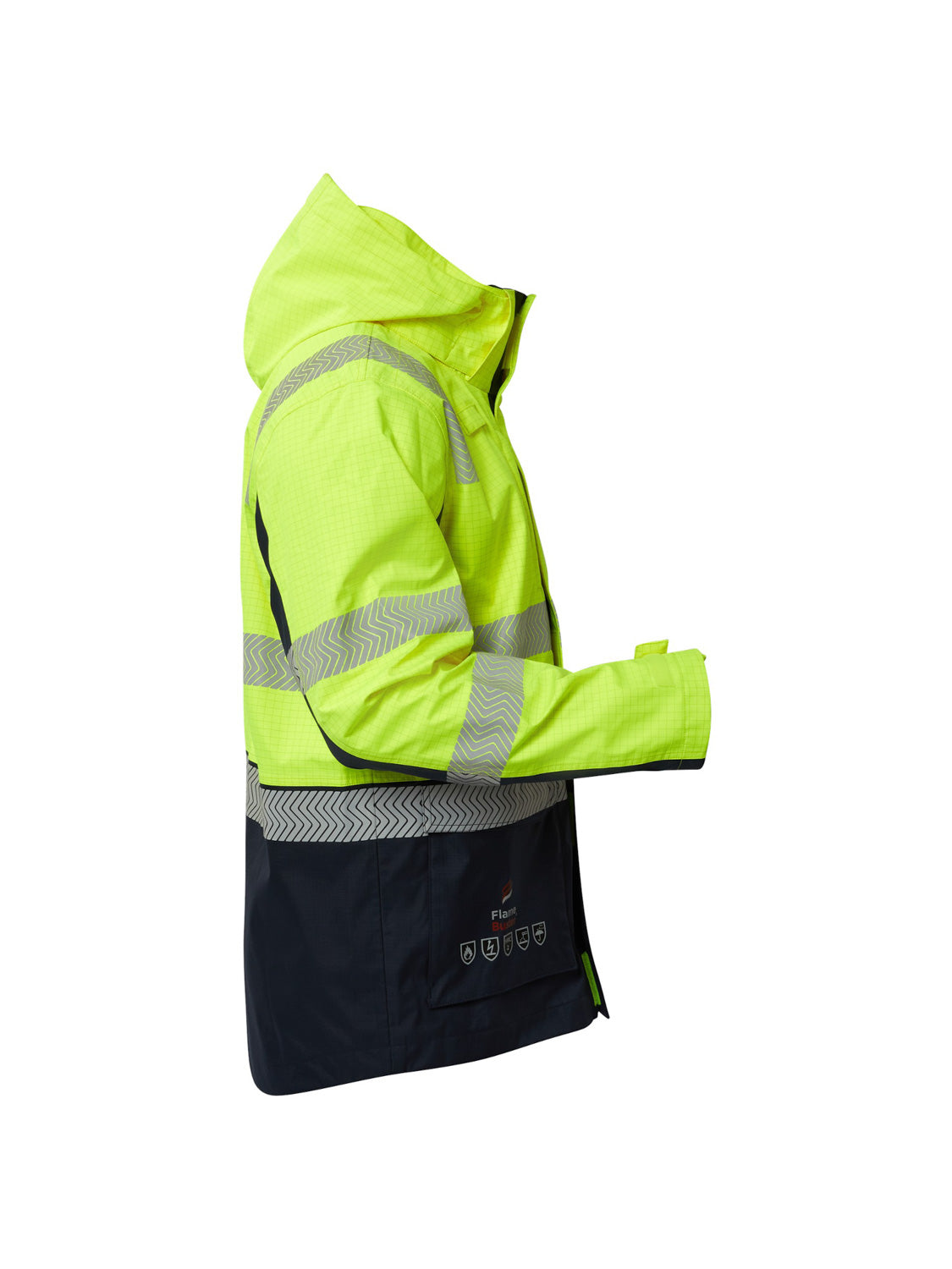 HRC2 Inherent Reflective Wet Weather 3 in 1 Jacket