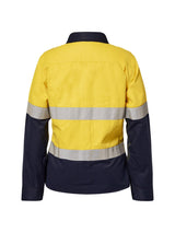 HRC2 Womens Hi Vis Reflective Shirt with Gusset Sleeves