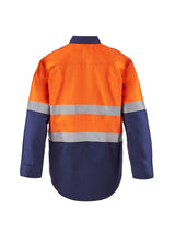 HRC2 Hi Vis Close Front Reflective Shirt with Gusset Sleeves