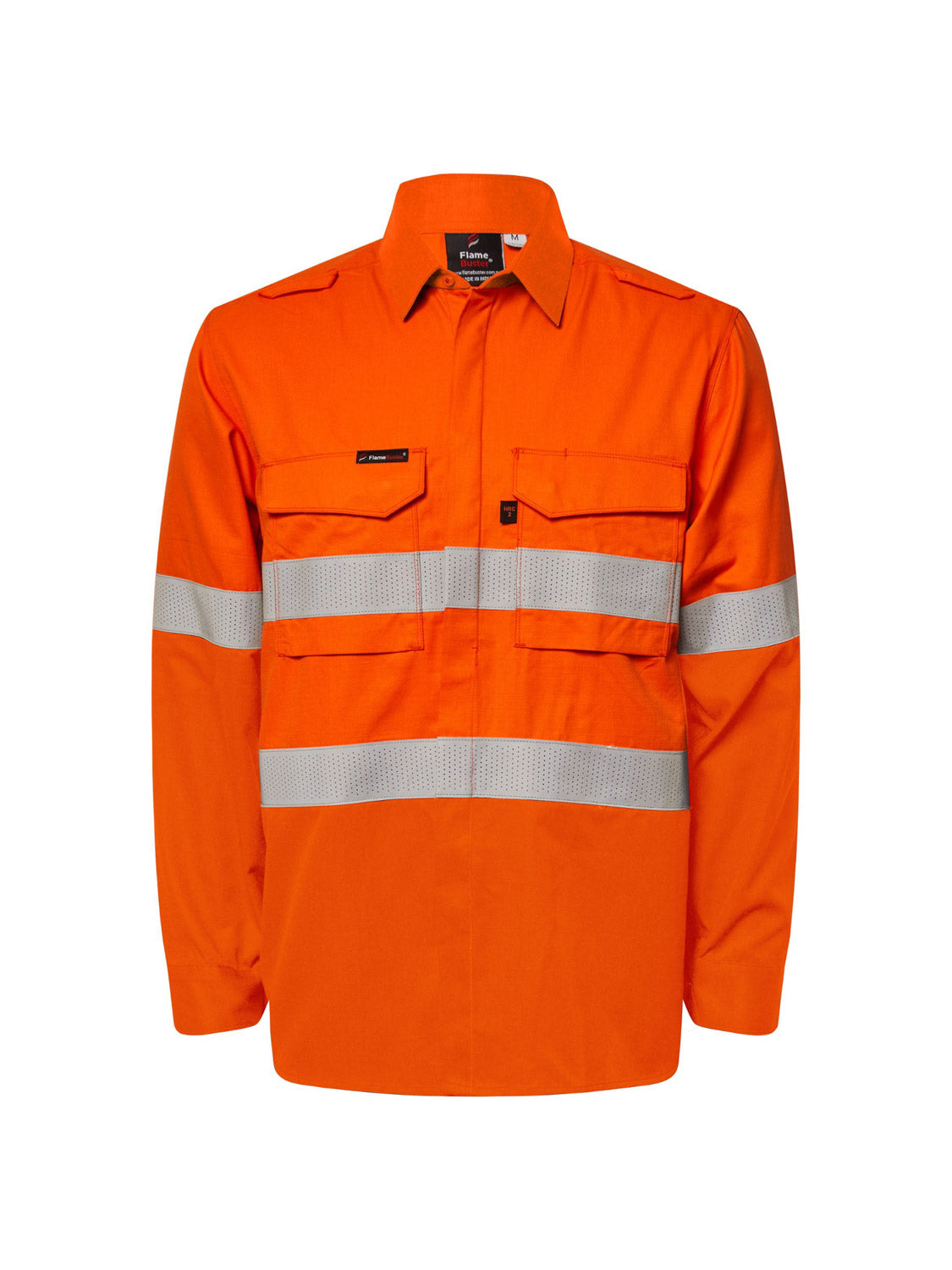 HRC2 Inherent Hi Vis Reflective Shirt with Gusset Sleeves
