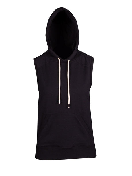 Ladies/ Junior Greatness Heather Sleeveless Hoodie