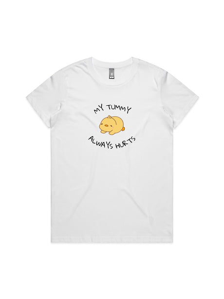 My Tummy Always Hurts - Womens Premium T-Shirt