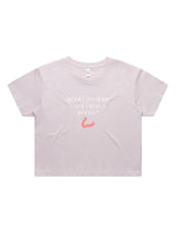 Would You Love Me If I Was A Worm? - Womens Premium Crop Top