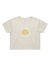My Tummy Always Hurts - Womens Premium Crop Top
