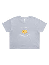 My Tummy Always Hurts - Womens Premium Crop Top