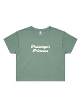 Passenger Princess - Womens Premium Crop Top