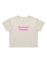 Passenger Princess - Womens Premium Crop Top