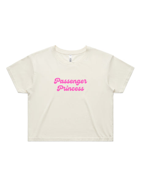 Passenger Princess - Womens Premium Crop Top