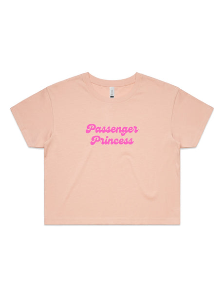 Passenger Princess - Womens Premium Crop Top