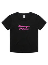 Passenger Princess - Womens Organic Rib Baby Tee