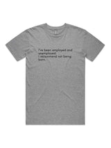 Do Not Recommend Being Born - Unisex Premium T-Shirt