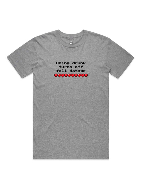 Being Drunk Turns Off Fall Damage - Unisex Premium T-Shirt