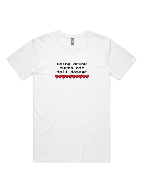 Being Drunk Turns Off Fall Damage - Unisex Premium T-Shirt