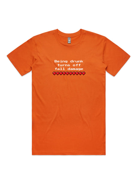 Being Drunk Turns Off Fall Damage - Unisex Premium T-Shirt