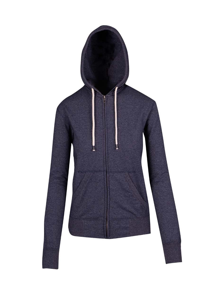 Ladies/ Junior Greatness Heather Zip Hoodie