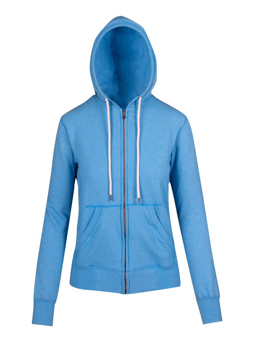 Ladies/ Junior Greatness Heather Zip Hoodie