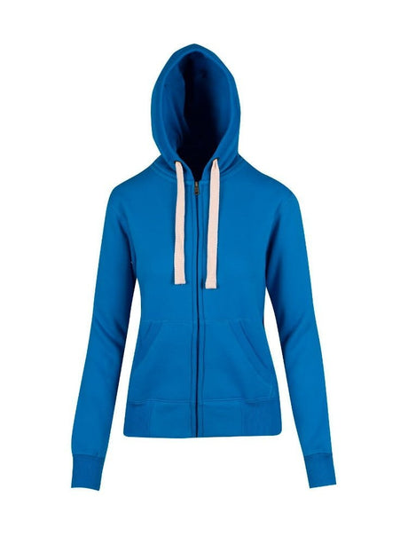 Ladies/ Junior Heavy Zip Fleece Hoodie