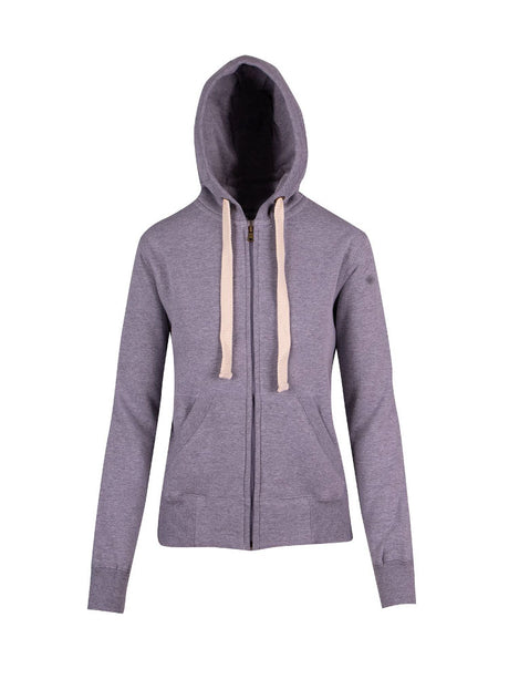 Ladies/ Junior Heavy Zip Fleece Hoodie