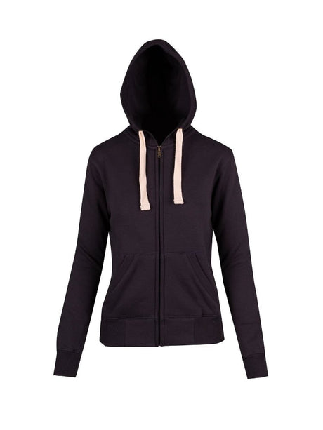 Ladies/ Junior Heavy Zip Fleece Hoodie