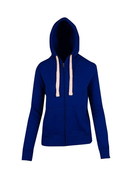 Ladies/ Junior Heavy Zip Fleece Hoodie