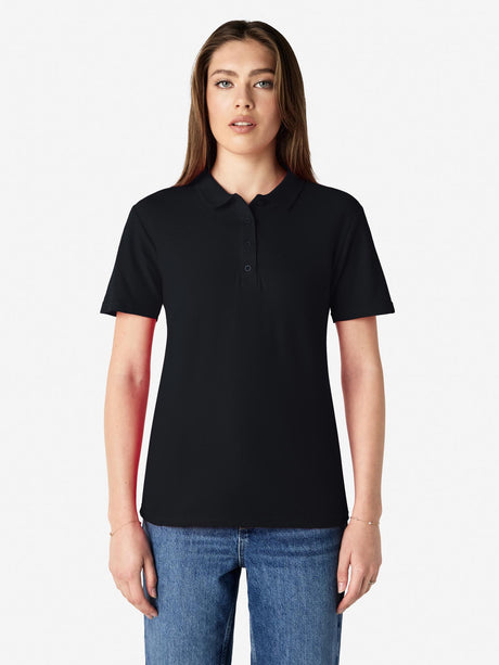 Ladies Softstyle Double Pique Polo