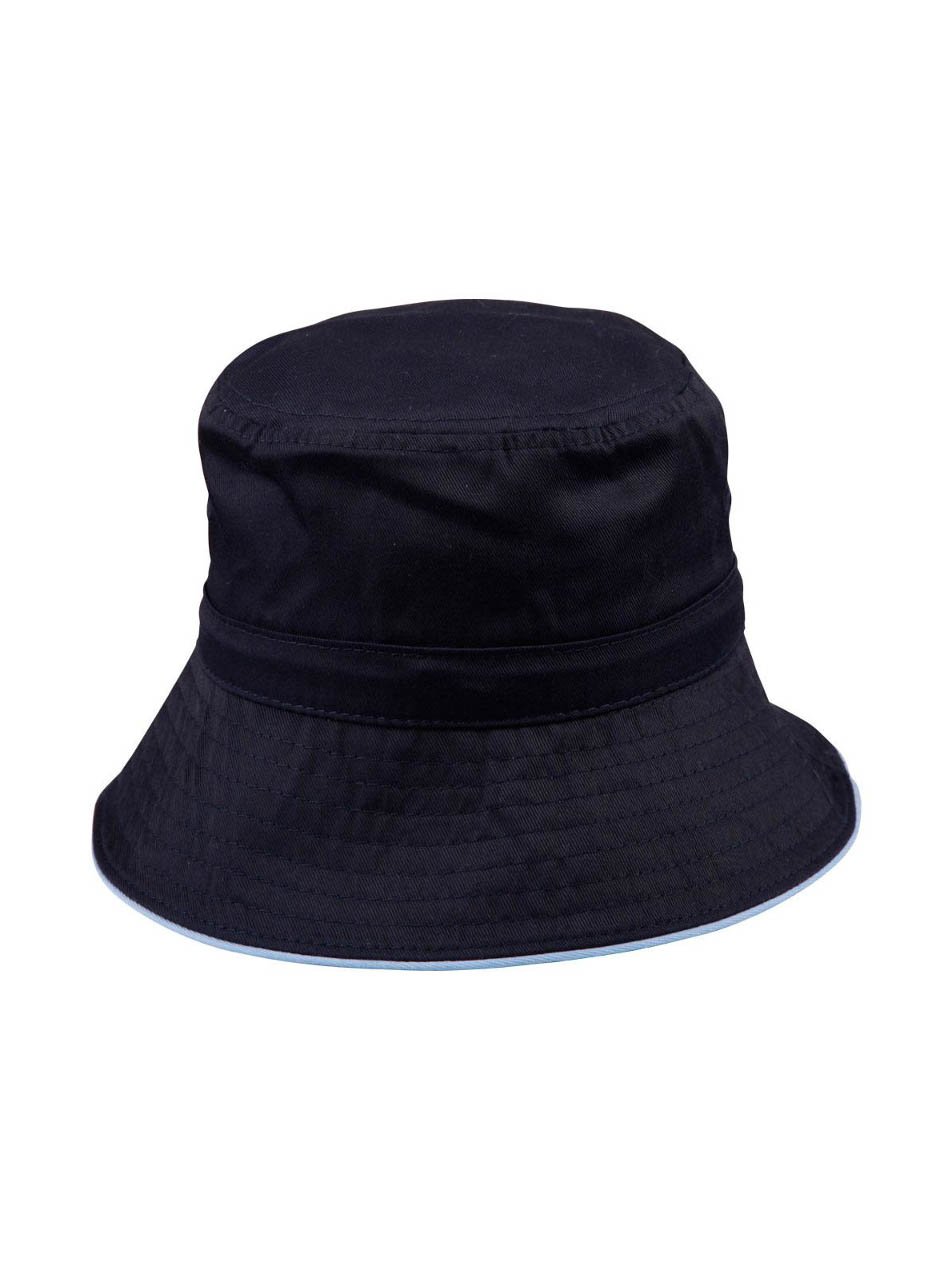 Poly/Cotton Twill Bucket Hat with Sandwich Peak