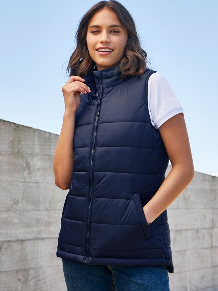 Biz Collection Ladies Alpine Puffer Vest | BIZ-J211L | Seamstop