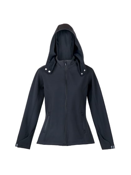 Ladies Tempest Soft Shell Hooded Jacket