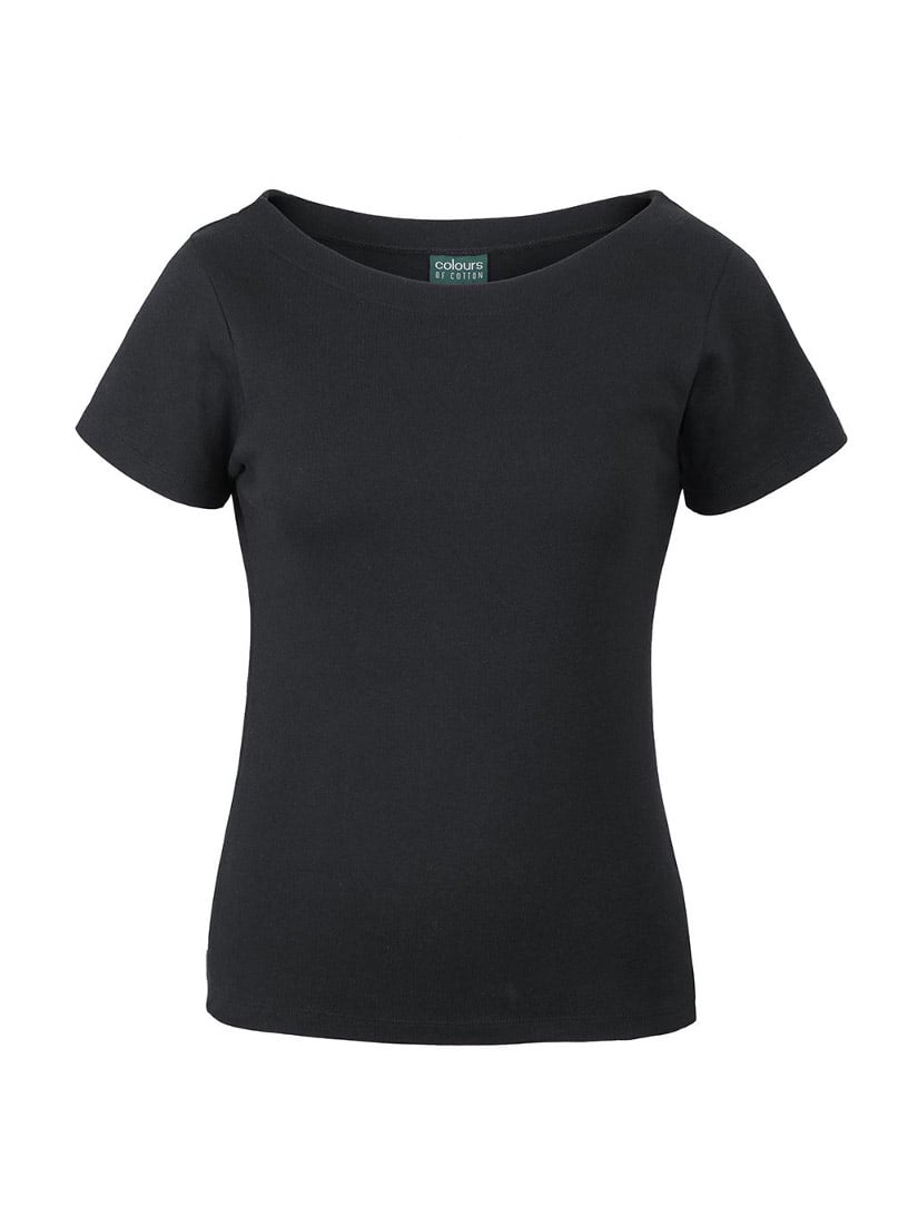 COC Ladies Short Sleeve Boat Neck Tee