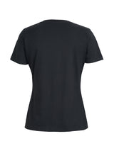 JB's Wear - Black COC Ladies V-Neck Tee from the back.