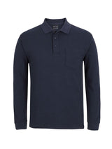 210 Long Sleeve Pocket Polo