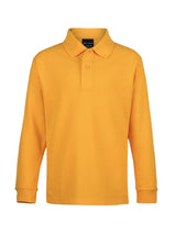 Kids Long Sleeve 210 Polo