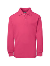Kids Long Sleeve 210 Polo