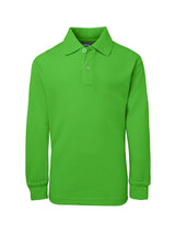 Kids Long Sleeve 210 Polo