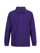 Kids Long Sleeve 210 Polo