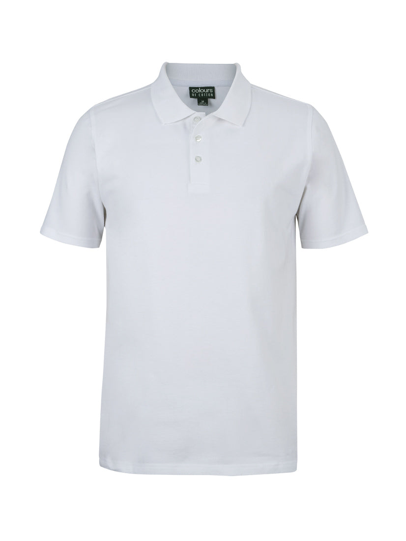 C of C Cotton S/S Stretch Polo