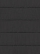 JB's Wear - Puffer bomber jacket with horizontal quilting in dark gray.