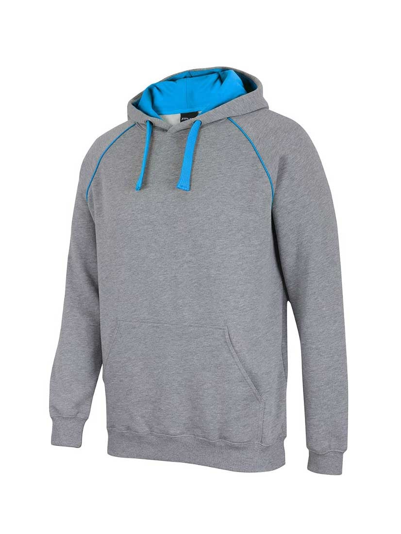 Contrast Fleecy Hoodie