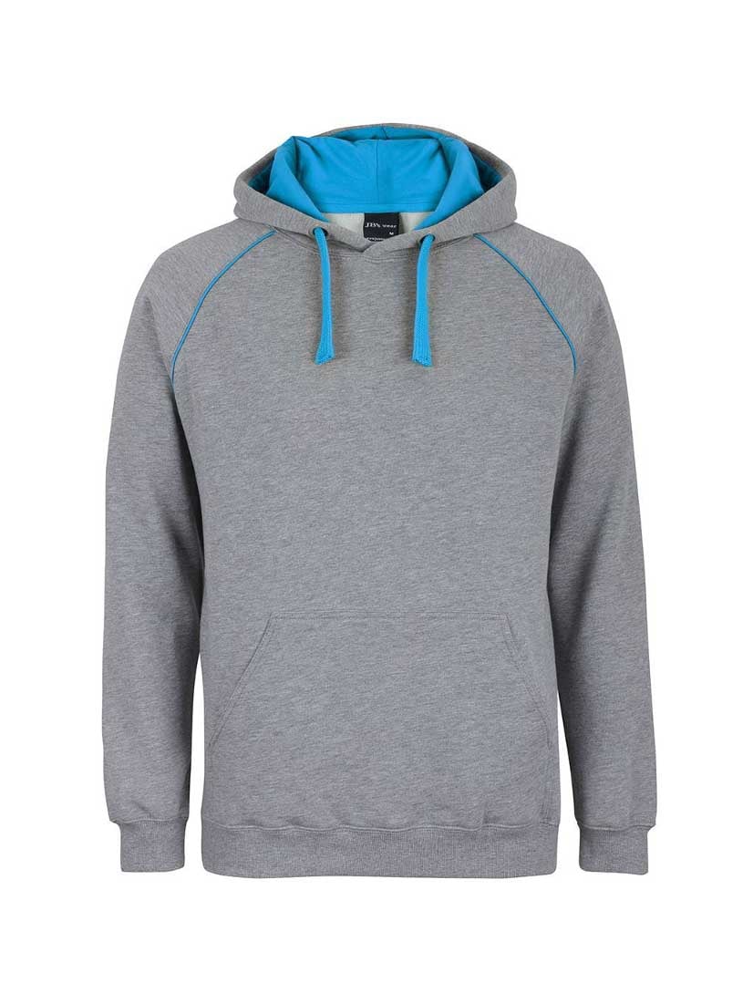 Contrast Fleecy Hoodie