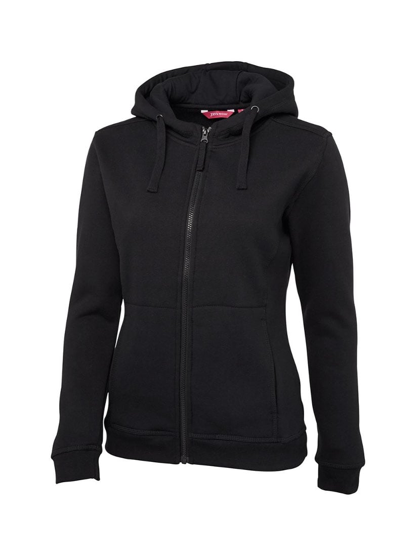 Ladies Full Zip Fleecy Hoodie