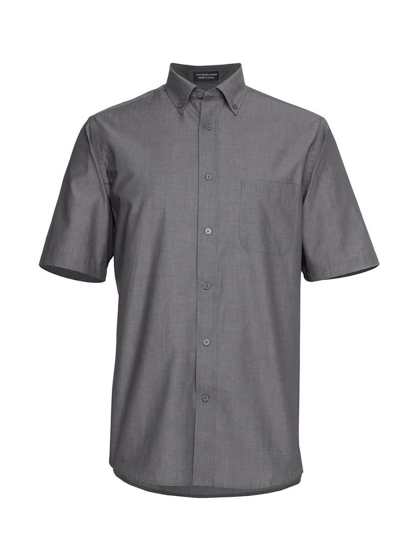 Short Sleeve Chambray Shirt