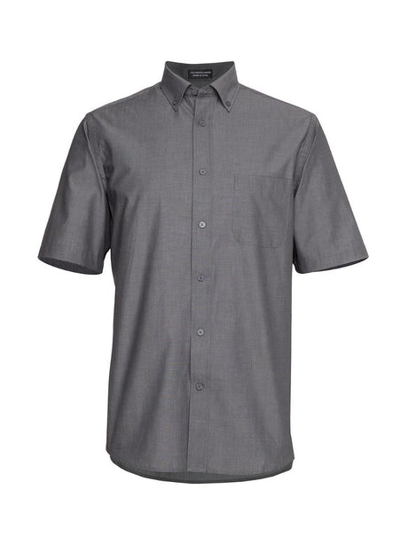 Short Sleeve Chambray Shirt