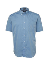 Short Sleeve Chambray Shirt