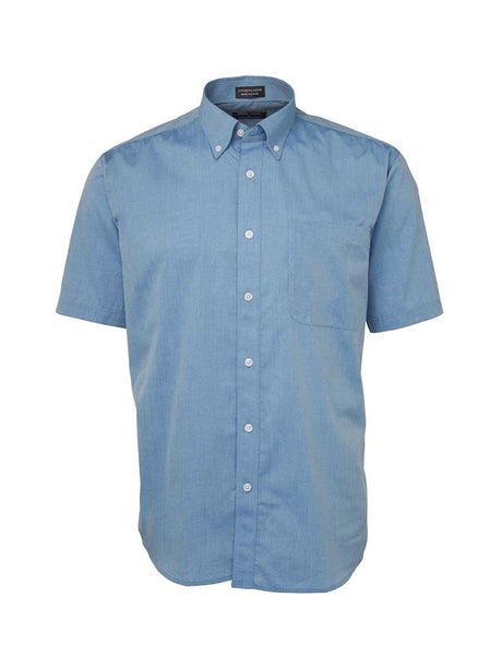 Short Sleeve Chambray Shirt