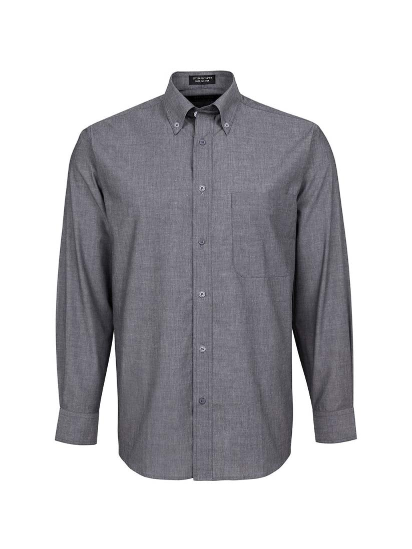 Long Sleeve Chambray Shirt