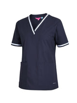 Ladies Contrast Scrubs Top