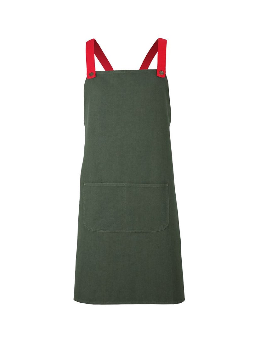 Cross Back Canvas Apron (Without Straps)