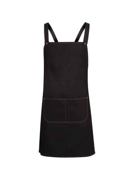 Cross Back Denim Apron (Without Straps)